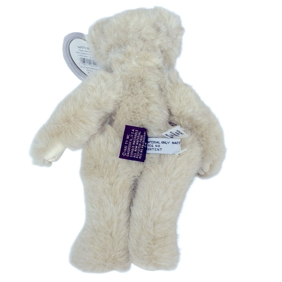 Ty 1993 Gwyndolyn All That Glitters 8” Blonde Bear Wearing Removable Hooded Robe - Picture 8 of 11